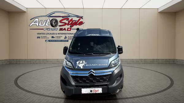 CAMPER VAN SURÉQUIPÉ & HAUT DE GAMME-PÖSSL ROADCRUISER CITROËN JUMPER 2.2 BLUEHDI | 22'293 Km | CHF58'980.-