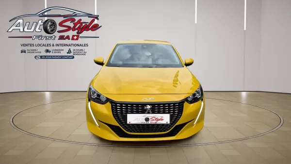 PEUGEOT 208 1.2 PURETECH 100 CH BVM6 ALLURE – JAUNE FARO ÉCLATANT, CITADINE MODERNE ET GARANTIE EXTENSIVE DE 36 MOIS | 90.000 KM | CHF 8'800.-