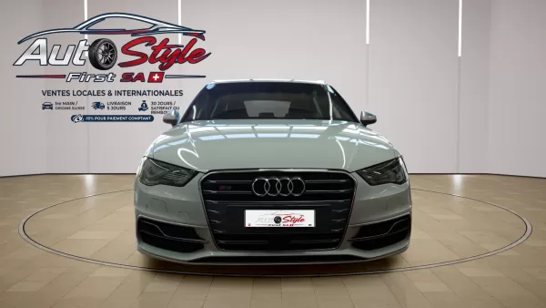 AUDI S3 2.0 TFSI QUATTRO S-TRONIC (301 CH) – PACK AUDI DESIGN SELECTION ROUGE CORSO, BANG & OLUFSEN, CUIR NAPPA, APPLE CARPLAY, 8 PNEUS, MFK RÉCENTE | 139'661 Km | CHF 15'500.-